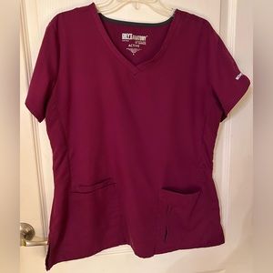 FULL SET Grey’s Anatomy by Barco 4 Pocket V-Neck & 5 Pocket Drawstring Scrubs